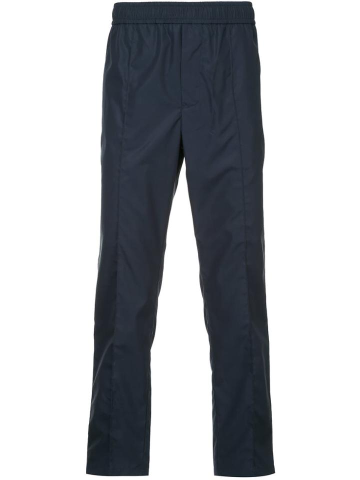 Ck Calvin Klein Refined Cropped Track Pants - Blue