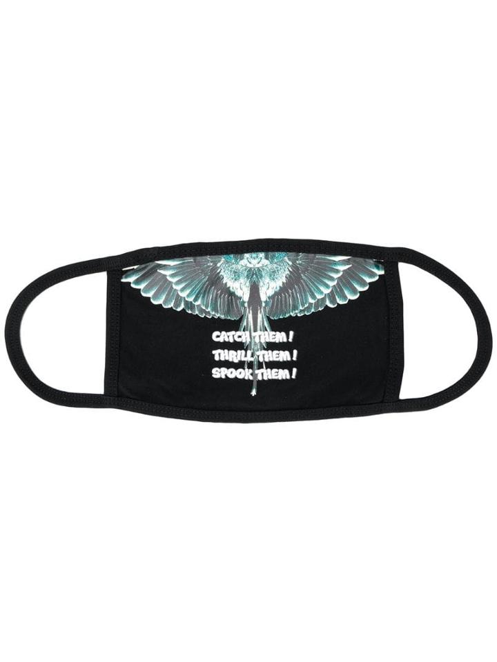 Marcelo Burlon County Of Milan Catch Them Wings Mask - Black
