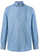 Orian Longsleeved Button Shirt - Blue