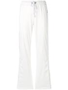 Champion Branded Side Tripe Trousers - White