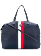 Tommy Hilfiger Logo Striped Tote - Blue
