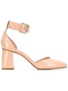 Red Valentino Ankle Strap Pumps - Nude & Neutrals