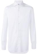 Barba Poplin Shirt, Men's, Size: 38, White, Cotton