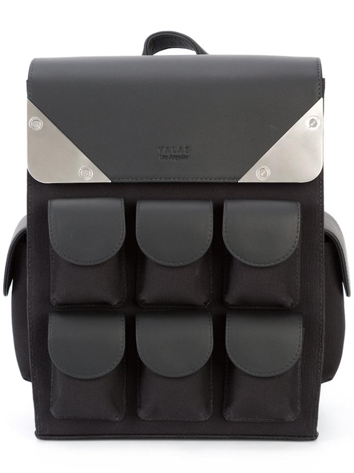 Valas Micro Voyager Backpack - Black