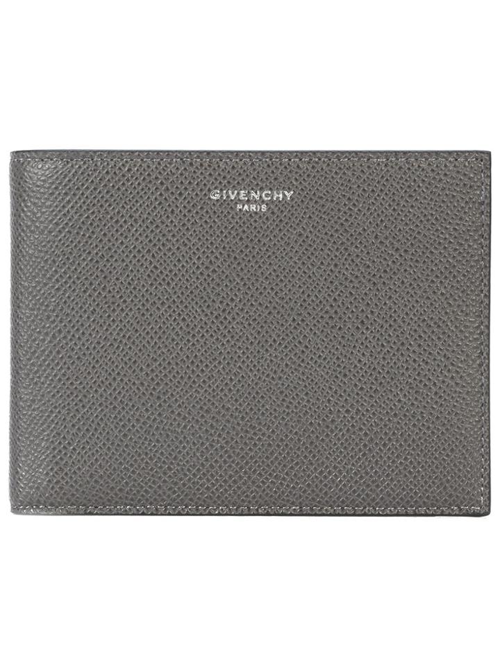 Givenchy Eros Grained Billfold Card Holder - Grey