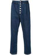 Sunnei Elastic Waist Jeans - Blue