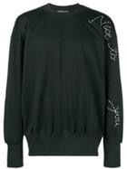 Y-3 Sashiko Slogan Sweatshirt - Black