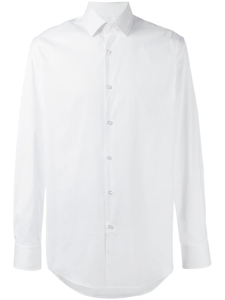 Boss Hugo Boss - Classic Shirt - Men - Cotton/polyamide/spandex/elastane - 44, White, Cotton/polyamide/spandex/elastane