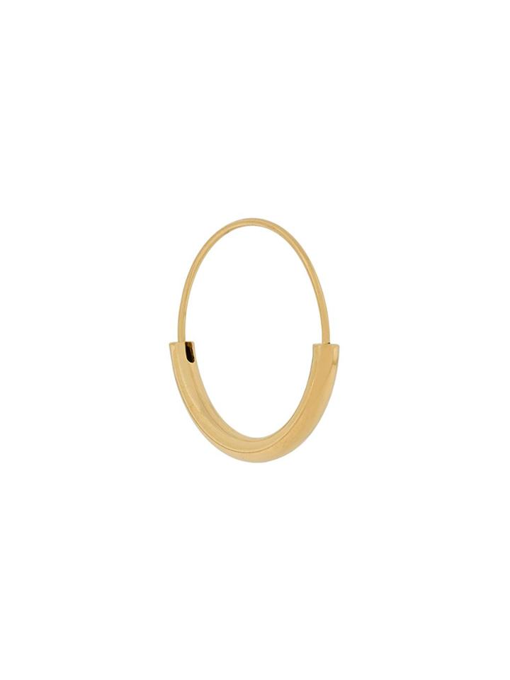 Maria Black Serendipity 18 Hoop Earring - Metallic