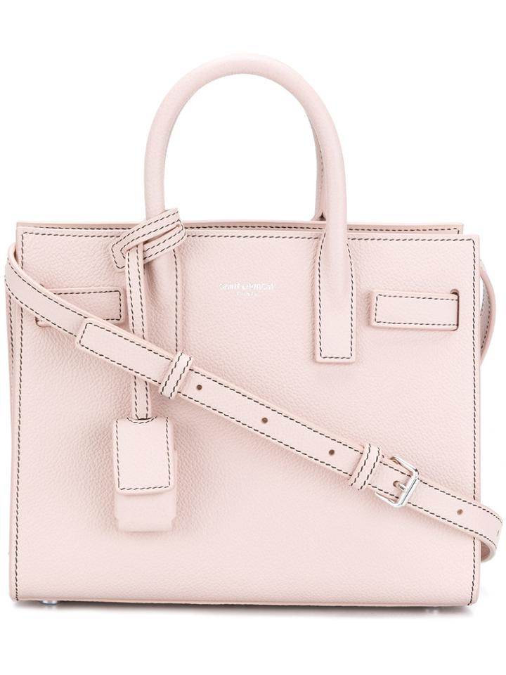 Saint Laurent Sac De Jour Nano Tote - Pink & Purple