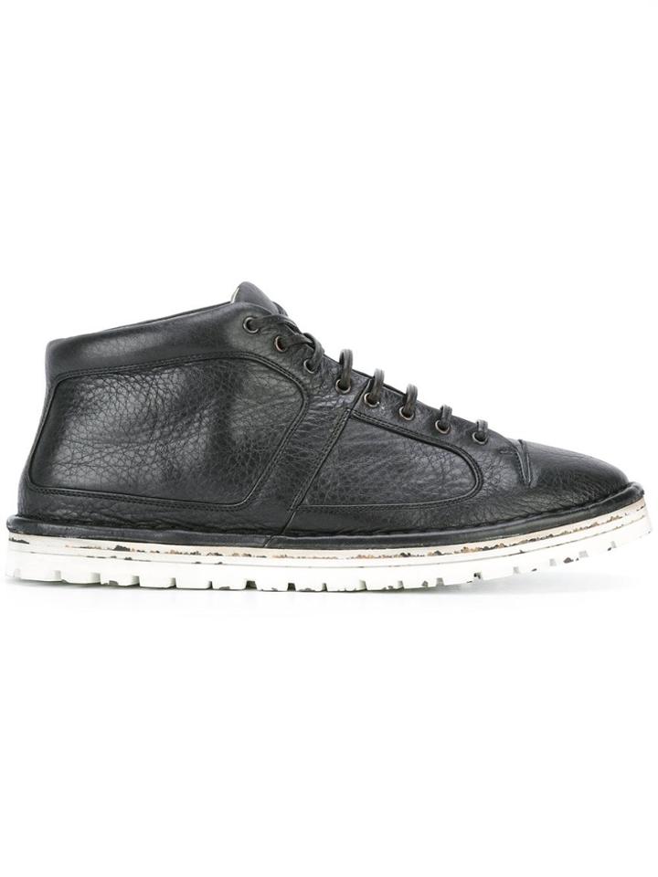 Marsèll Lace Up Sneakers - Black