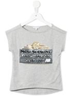 Little Marc Jacobs Sequin Embellished T-shirt, Girl's, Size: 10 Yrs, Grey