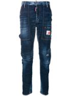 Dsquared2 Easy Skater Skinny Jeans - Blue