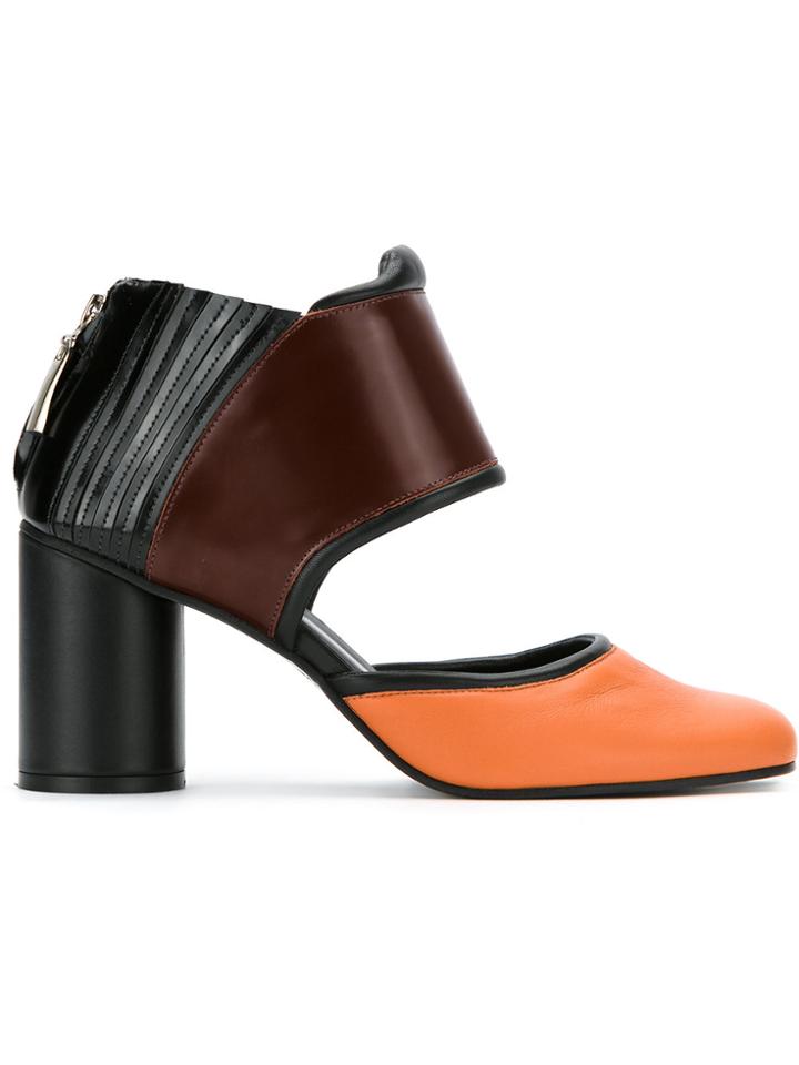 Gloria Coelho Motocross Pumps - Brown
