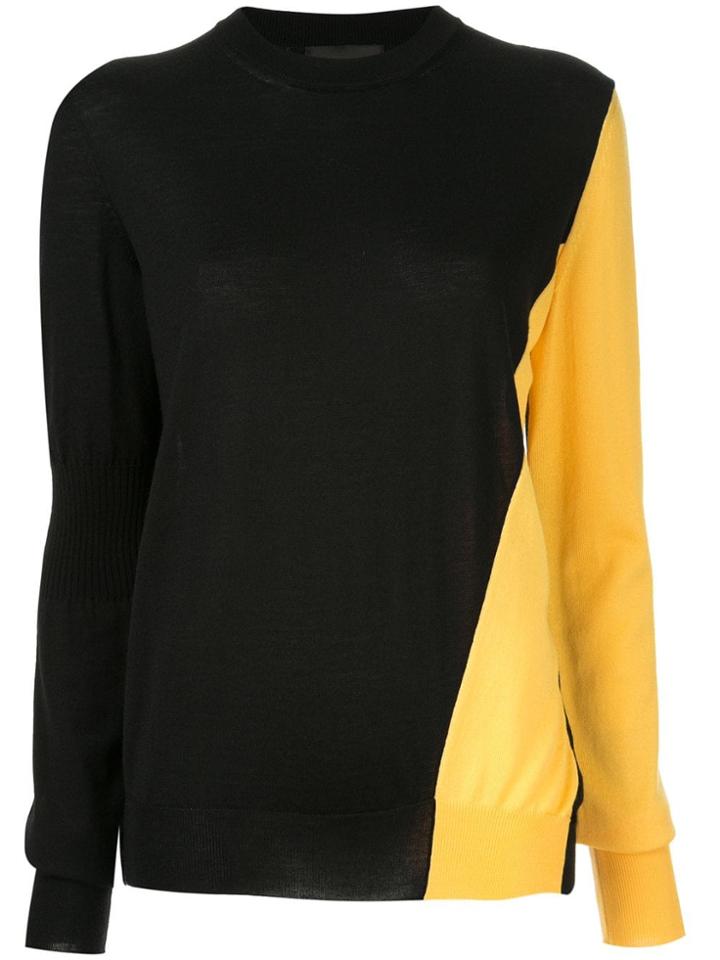 Calvin Klein 205w39nyc Two-tone Jumper - Black