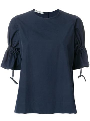 Lis Lareida Bell Sleeve Blouse - Blue