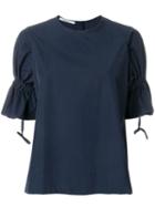 Lis Lareida Bell Sleeve Blouse - Blue