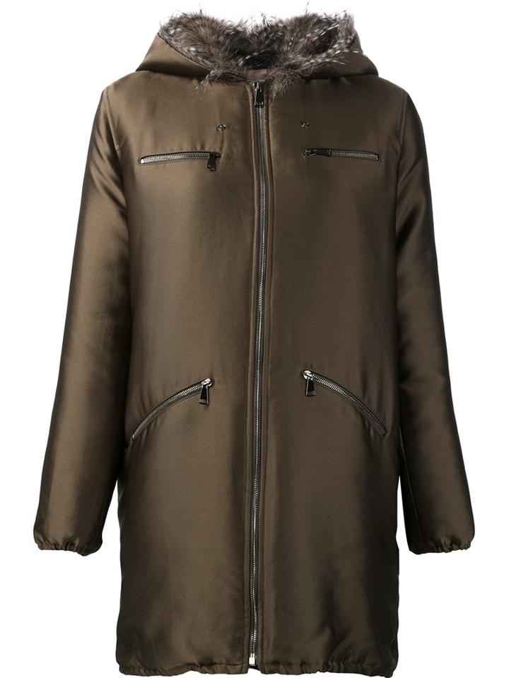 Giamba Fur Trim Parka