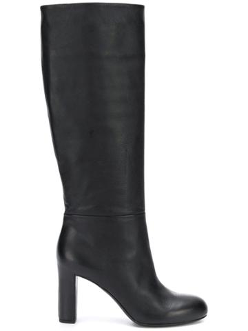 Del Carlo Knee Length Boots - Black