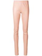 Drome High-waisted Leggings - Pink & Purple