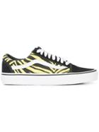 Vans Old Skool Zebra Lace-up Sneakers - Black