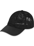 Gucci Logo Mesh Baseball Cap - Black