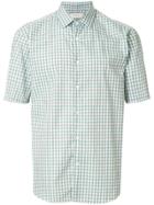 Cerruti 1881 Short Sleeved Check Shirt - Green