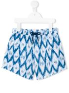 Sunuva - Printed Swim Shorts - Kids - Polyester - 2 Yrs, Blue