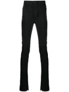 Lost & Found Ria Dunn Darted Slim-fit Trousers - Black