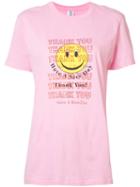 Rosie Assoulin 'thank You' T-shirt, Women's, Size: Xs, Pink/purple, Cotton