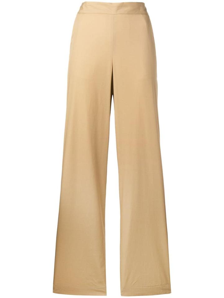 Piazza Sempione Wide Leg Trousers - Neutrals