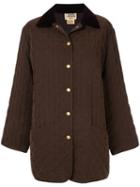 Hermès Pre-owned Long Sleeve Coat - Brown