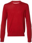 Maison Margiela - Essential Jumper - Men - Cotton - S, Red, Cotton