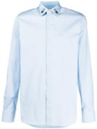 Alexander Mcqueen Button-front Shirt - Blue