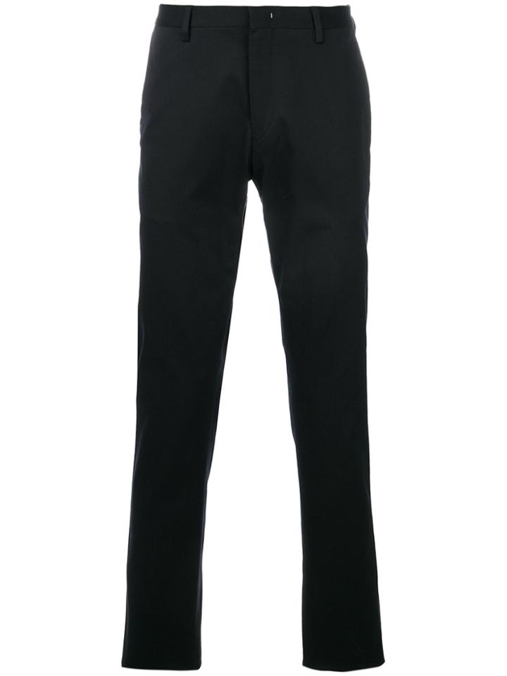 Paul Smith Slim-fit Stretch Chinos - Black