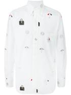 Thom Browne Multi-print Button-down Shirt