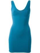 Dsquared2 V-neck Dress, Women's, Size: Xxs, Blue, Viscose/polyester