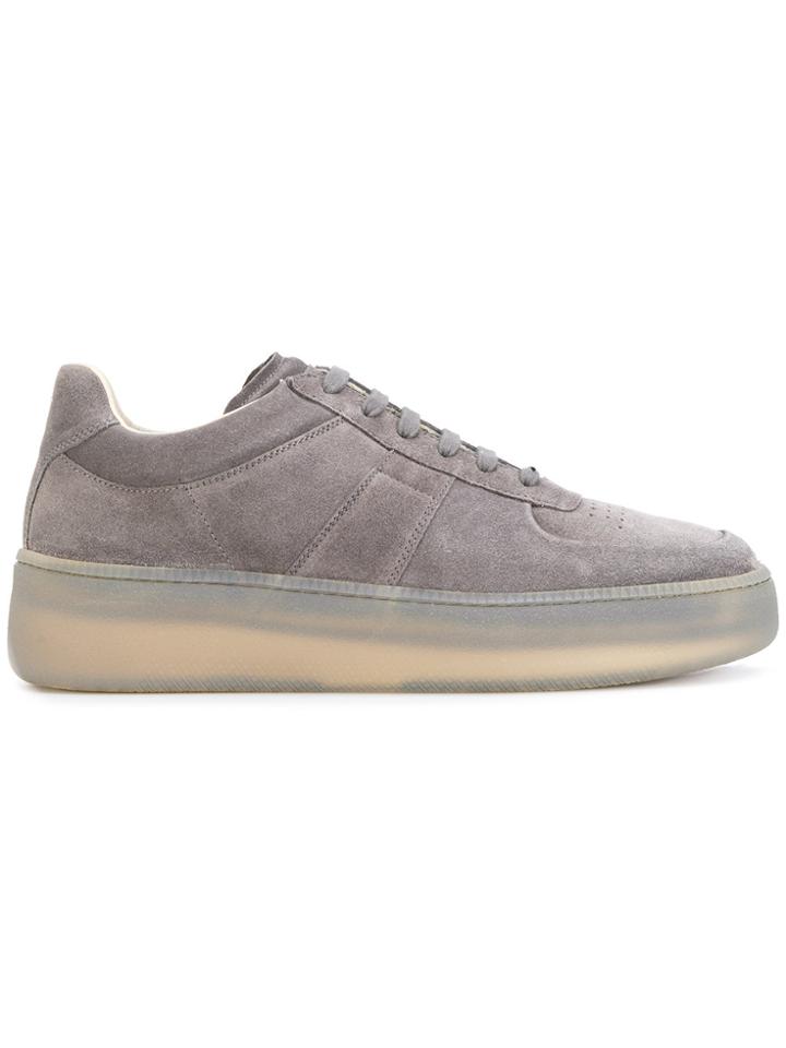 Maison Margiela Platform Sole Low Top Sneakers - Grey