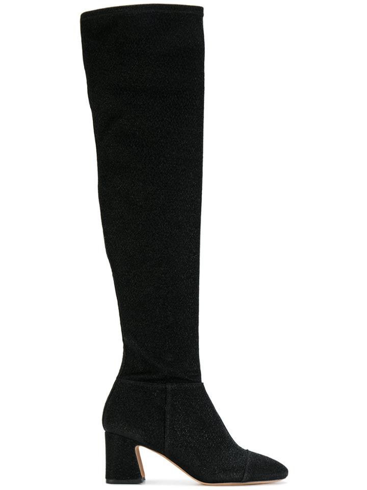 Alexandre Birman Heeled Sock Boots - Black