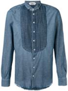 Cycle - Denim Shirt - Men - Cotton - Xl, Blue, Cotton