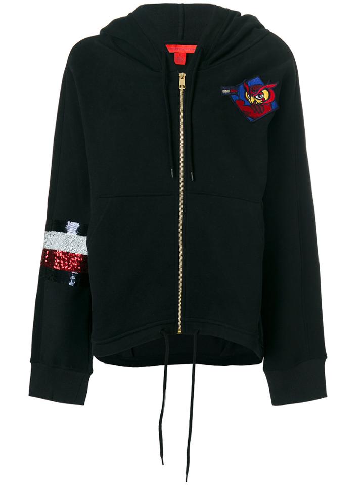 Hilfiger Collection Tommy Owls Hoodie - Black