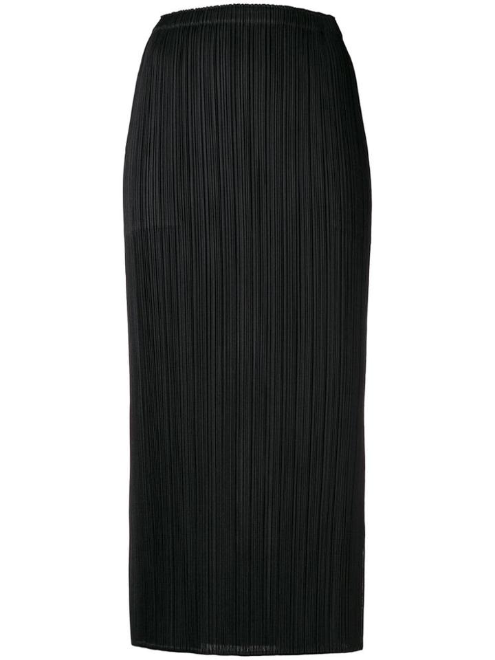 Pleats Please By Issey Miyake Plissé Skirt - Black