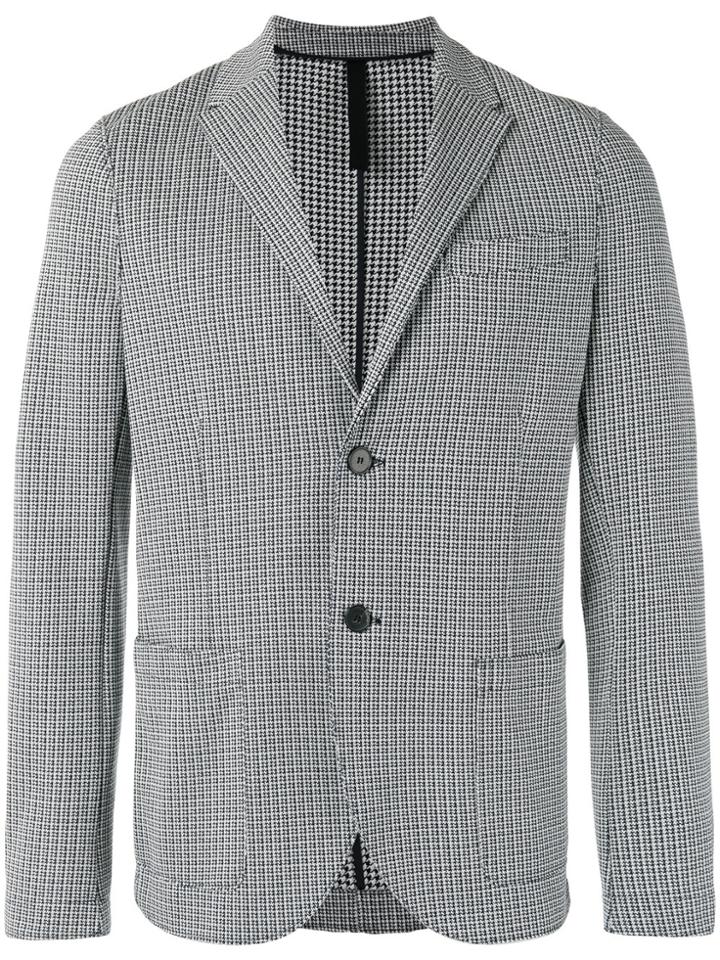 Harris Wharf London Checked Blazer - Black