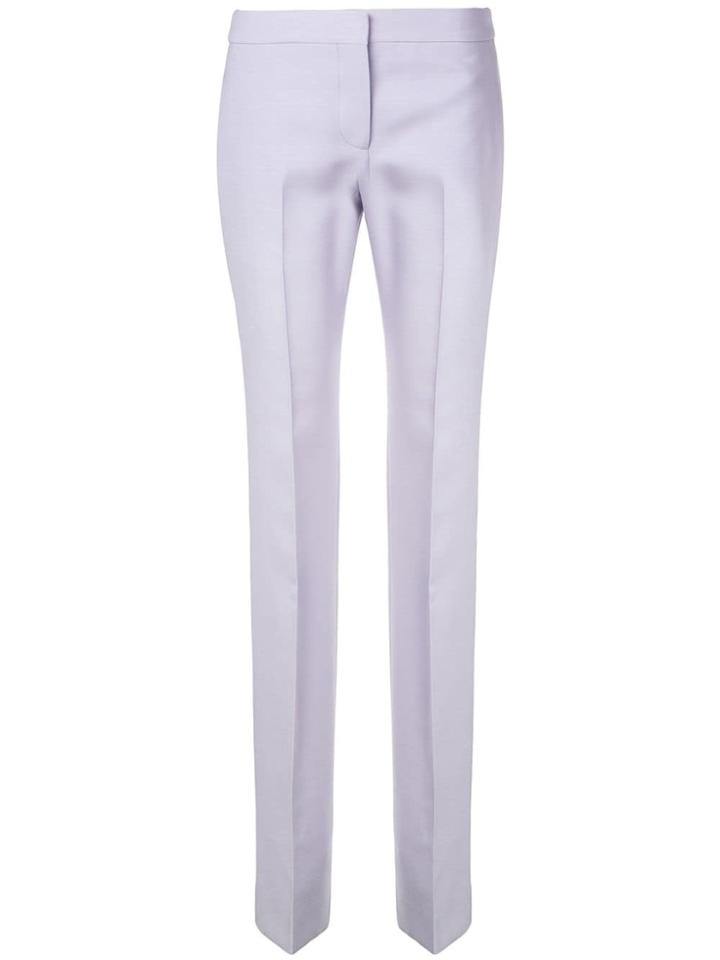 Alexander Mcqueen Straight-leg Trousers - Purple