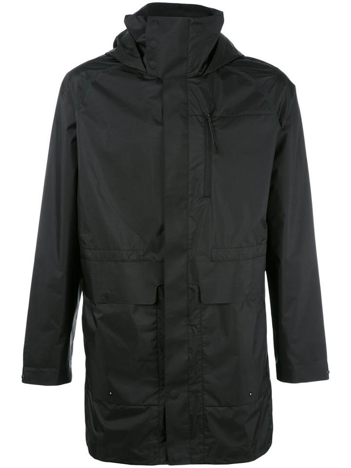 Puma Zipped Hooded Jacket, Size: Large, Black, Polyester
