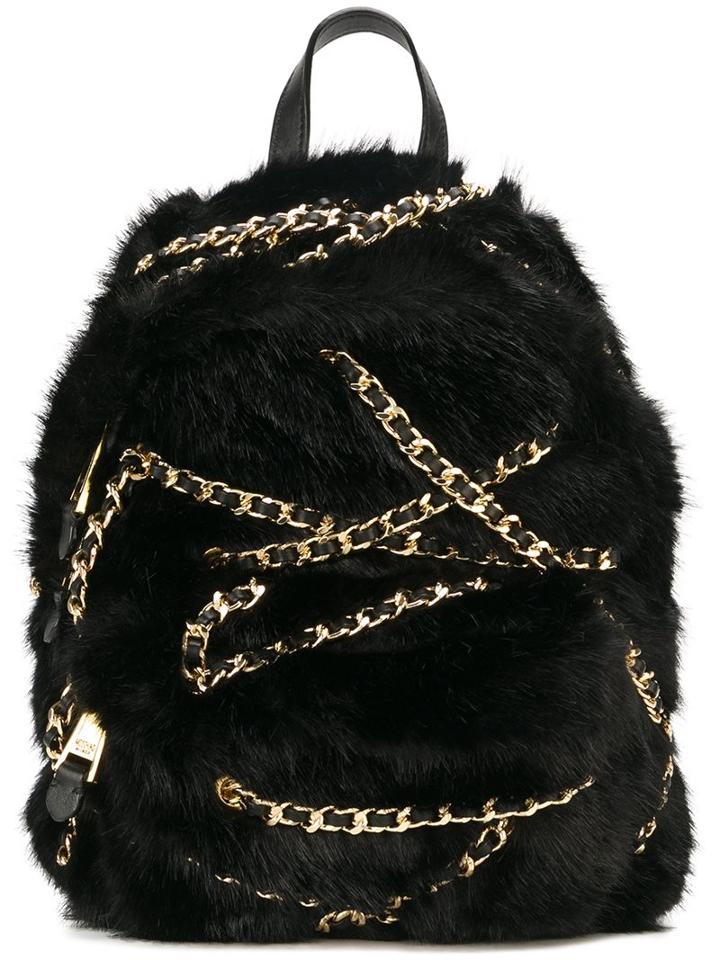 Moschino Faux Fur Backpack