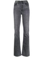 3x1 Mid-rise Flared Jeans - Grey
