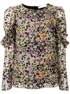 See By Chloé Spotted Flowers Blouse - Black
