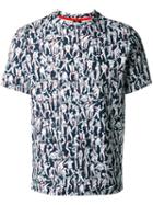 Ps By Paul Smith People Print T-shirt, Men's, Size: Small, Blue, Cotton
