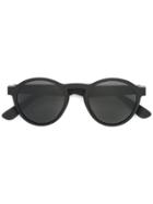 Mykita Mykita X Maison Margiela 'dual' Sunglasses - Black
